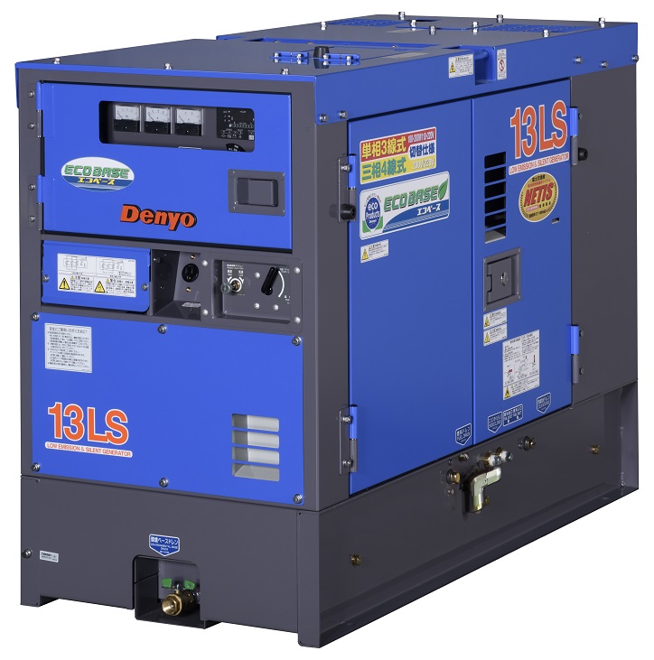 13KVA発電機（ビッグタンク仕様）